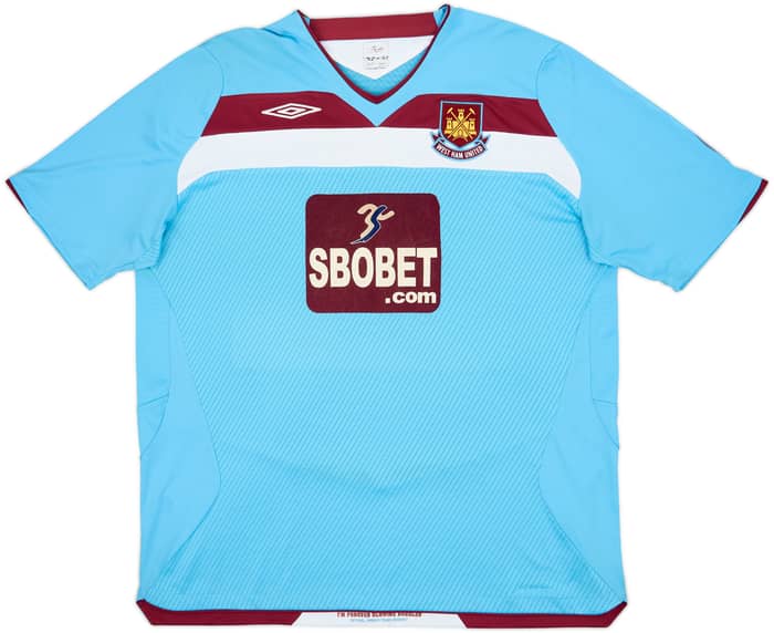 2008-09 West Ham Away Shirt Noble #16 - 8/10 - (XXL)