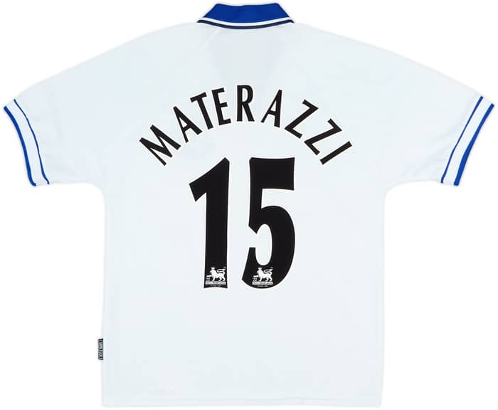 1998-99 Everton Away Shirt Materazzi #15 - 8/10 - (M)