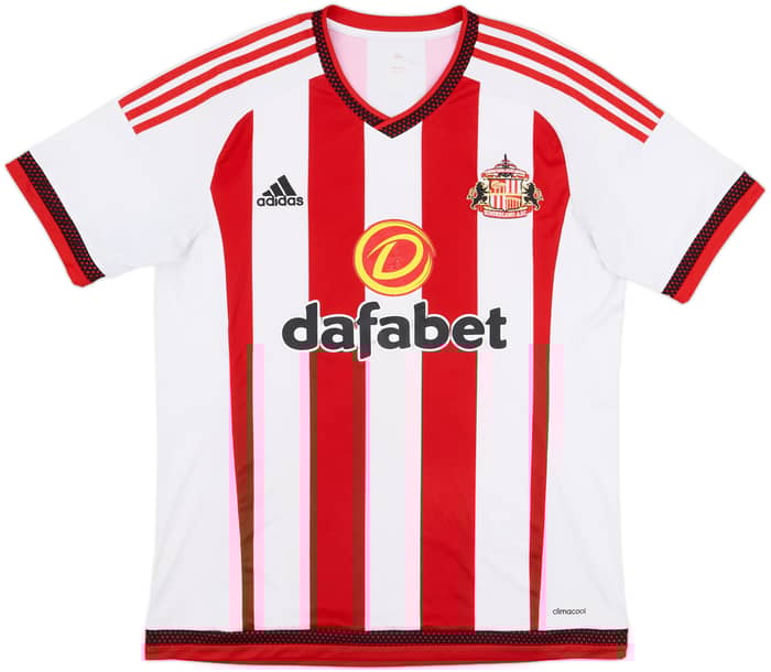 2015-16 Sunderland Home Shirt Defoe #18 - 6/10 - (L)