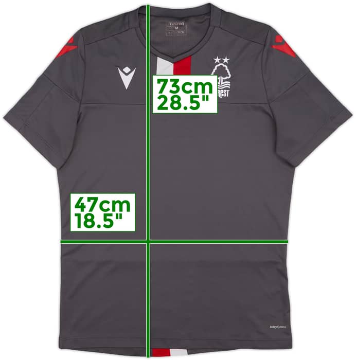 2019-20 Nottingham Forest Macron Training Shirt - 8/10 - (M)