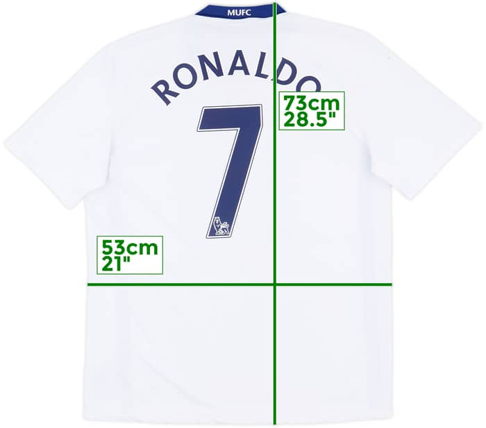 2008-10 Manchester United Away Shirt Ronaldo #7 - 10/10 - (M)