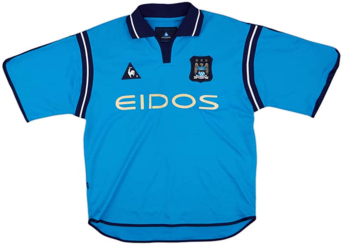 2001-02 Manchester City Home Shirt - 8/10 - (M)