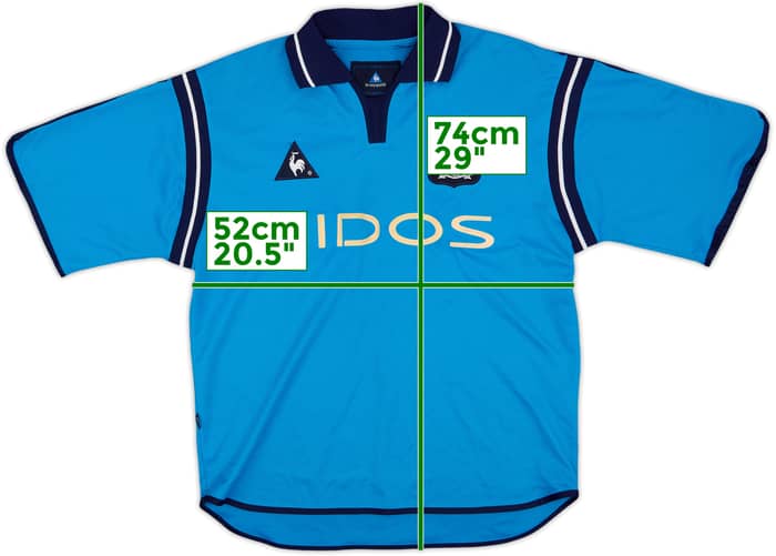 2001-02 Manchester City Home Shirt - 8/10 - (M)