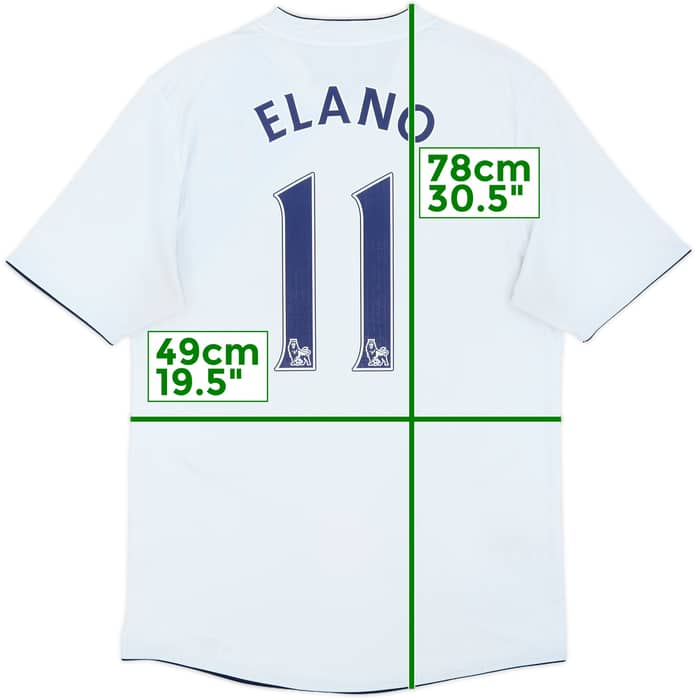 2007-08 Manchester City Third Shirt Elano #11 - 6/10 - (M)