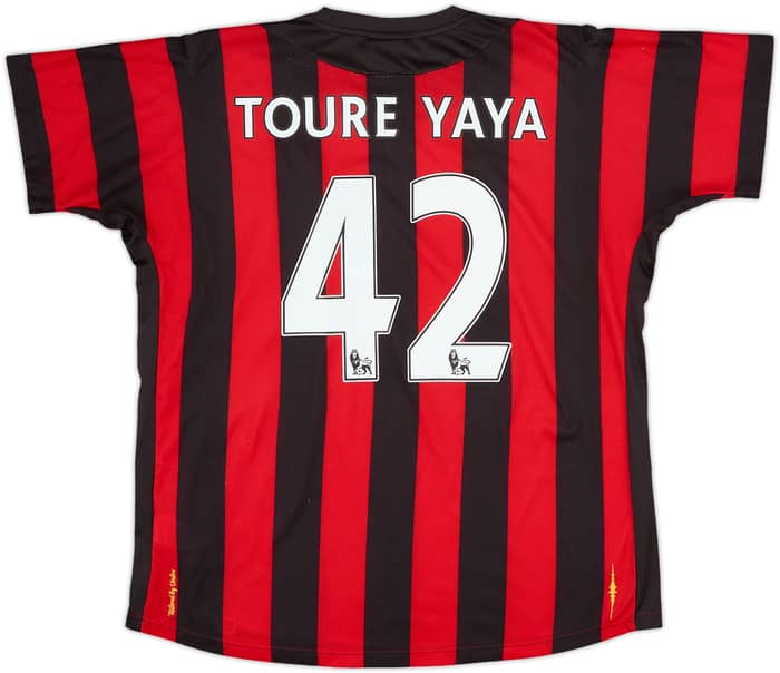 2011-12 Manchester City Away Shirt Toure Yaya #42 - 10/10 - (L)