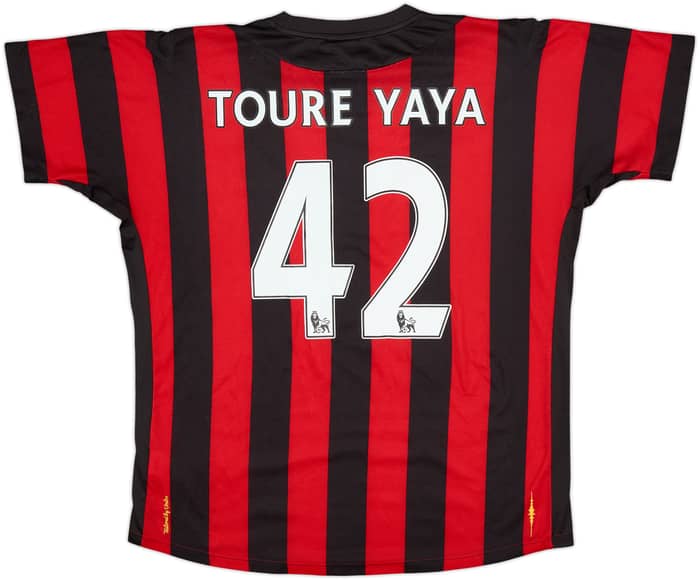 2011-12 Manchester City Away Shirt Toure Yaya #42 - 8/10 - (L)