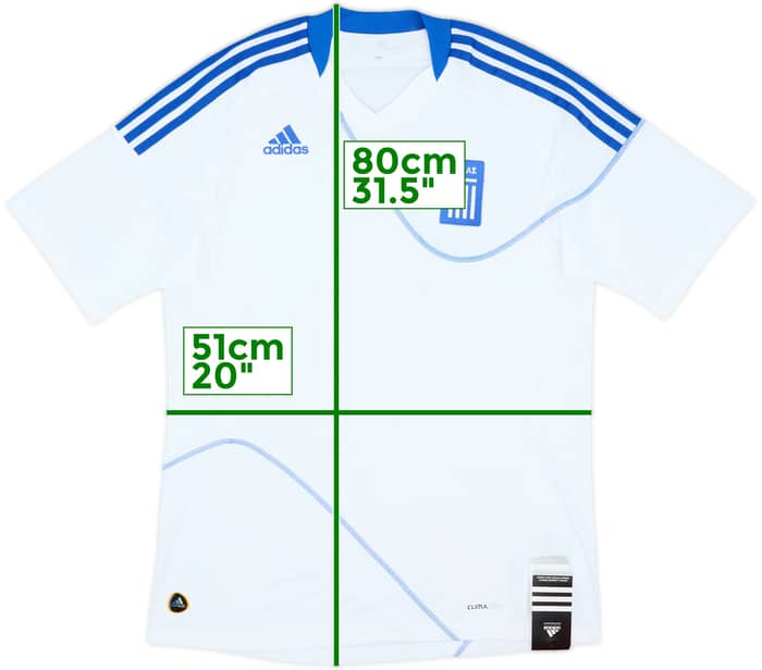 2010-11 Greece Home Shirt (M)