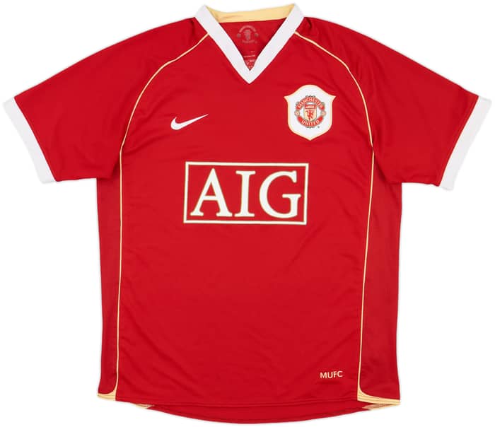 2006-07 Manchester United Home Shirt Ronaldo #7 - 8/10 - (M)
