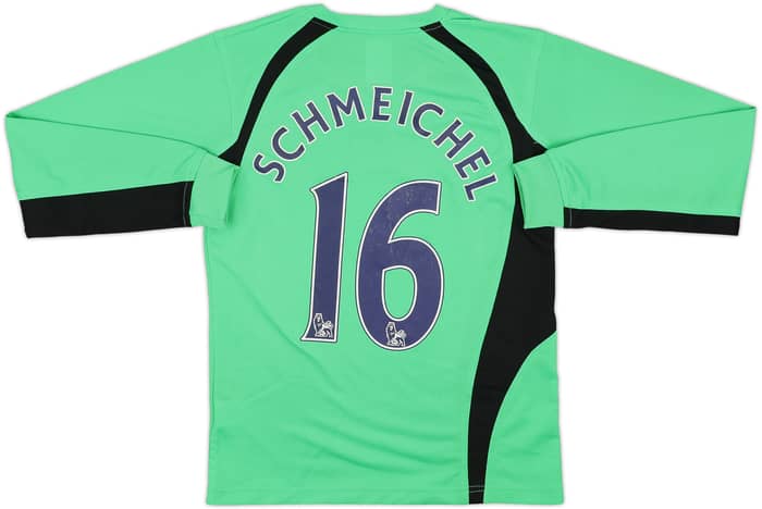 2008-09 Manchester City GK Shirt Schmeichel #16 - 7/10 - (XL.Boys)