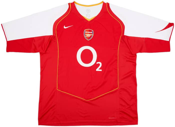 2004-05 Arsenal Home Shirt Henry #14 - 10/10 - (XXL)