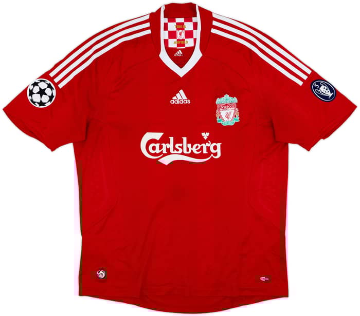 2008-10 Liverpool Home Shirt Torres #9 - 7/10 - (L)