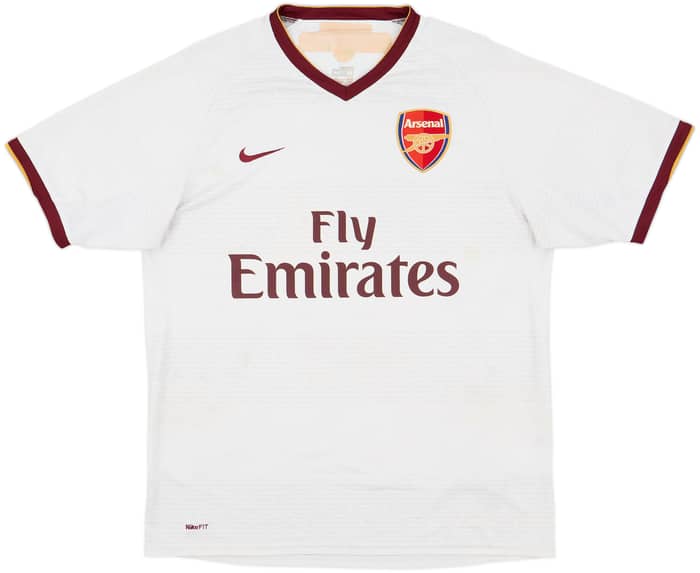 2007-08 Arsenal Away Shirt Fabregas #4 - 8/10 - (M)