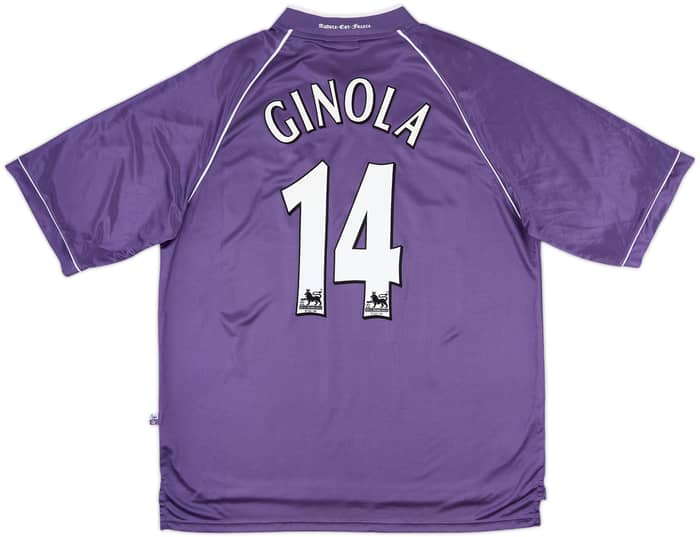 1998-99 Tottenham Away Shirt Ginola #14 - 9/10 - (XL)