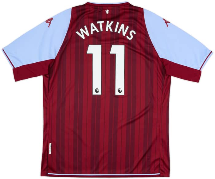 2021-22 Aston Villa Home Shirt Watkins #11 - 9/10 - (XXL)