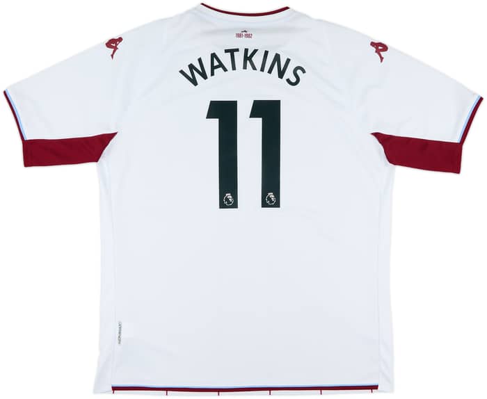 2021-22 Aston Villa Away Shirt Watkins #11 - 9/10 - (3XL)