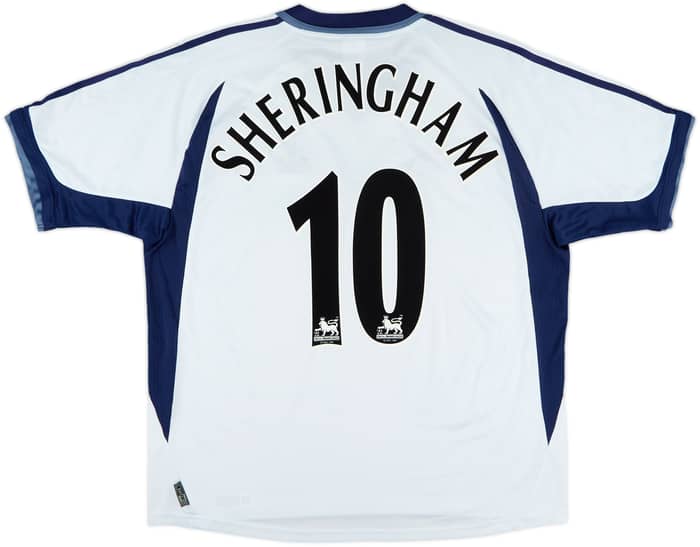2001-02 Tottenham Home Shirt Sheringham #10 - 8/10 - (XL)
