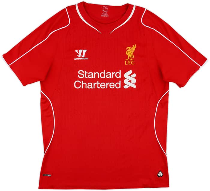 2014-15 Liverpool Home Shirt Gerrard #8 - 6/10 - (L)
