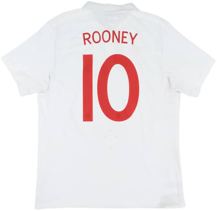 2009-10 England Home Shirt Rooney #10 - 5/10 - (L)