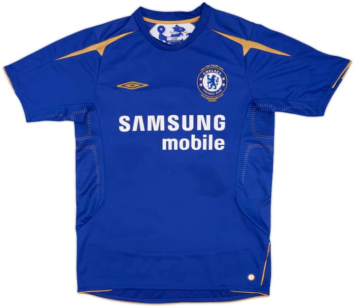 2005-06 Chelsea Centenary Home Shirt Lampard #8 - 8/10 - (S)