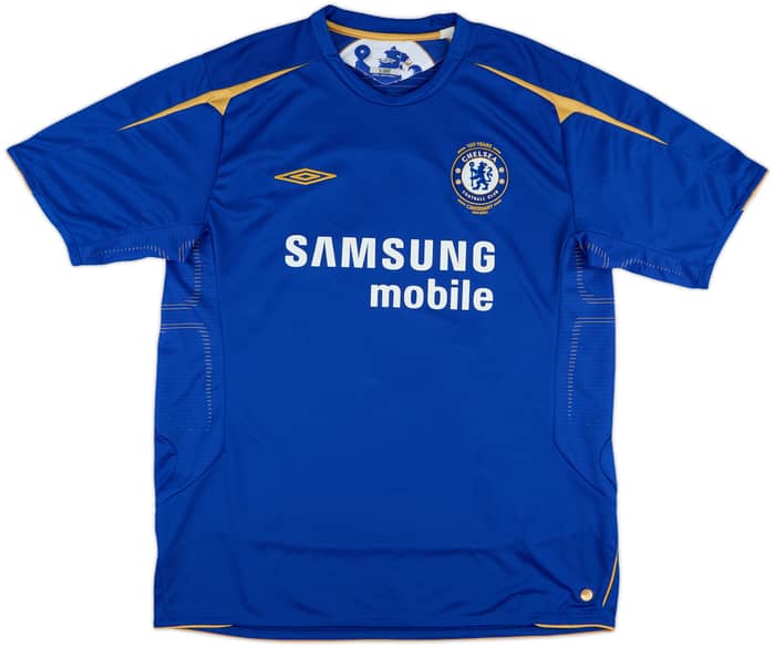2005-06 Chelsea Centenary Home Shirt Essien #5 - 10/10 - (XL)