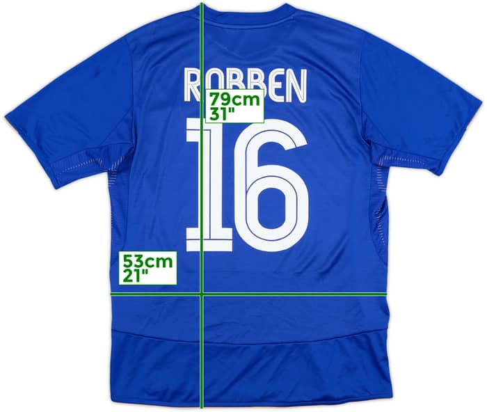 2005-06 Chelsea Centenary Home Shirt Robben #16 - 9/10 - (L)