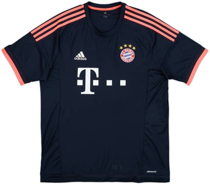 2015-16 Bayern Munich Third Shirt Alonso #14 - 8/10 - (L)