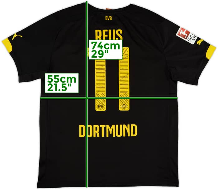 2014-16 Borussia Dortmund Away Shirt Reus #11 - 6/10 - (L)