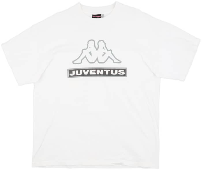 1998-99 Juventus Kappa Cotton Tee - 8/10 - (XL)