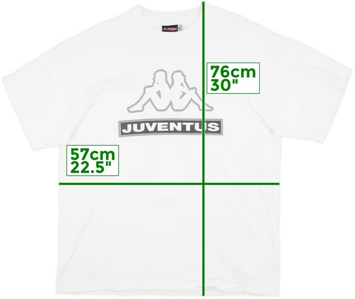 1998-99 Juventus Kappa Cotton Tee - 8/10 - (XL)
