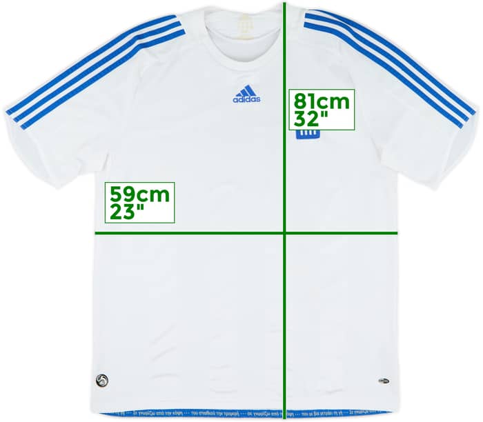 2008-09 Greece Away Shirt - 7/10 - (XL)