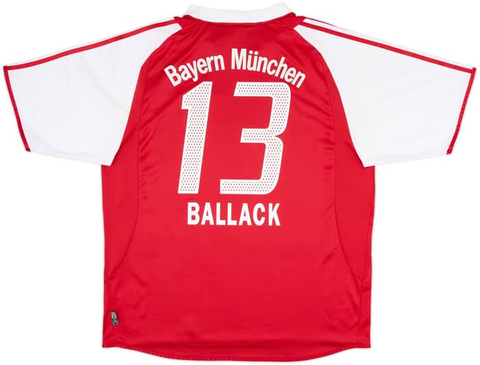 2003-04 Bayern Munich Home Shirt Ballack #13 - 8/10 - (XL)