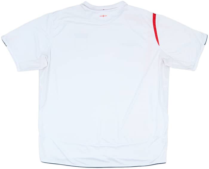 2005-07 England Home Shirt - 5/10 - (XXL)