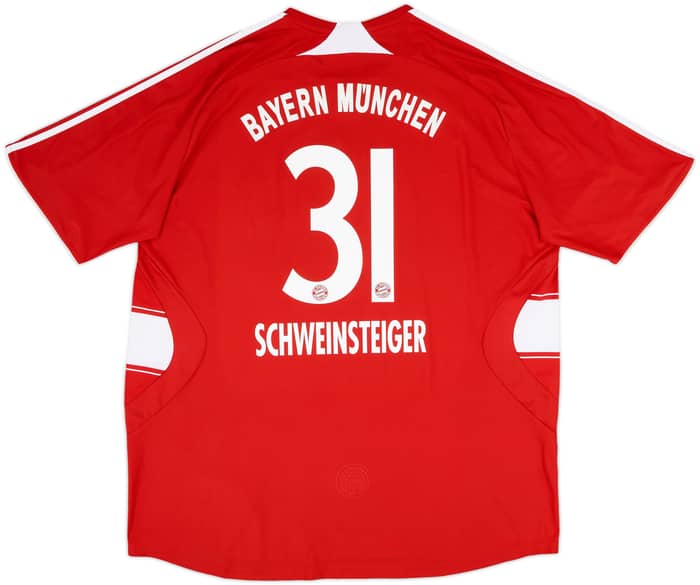 2008-09 Bayern Munich Home Shirt Schweinsteiger #31 - 9/10 - (5XL)