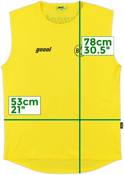 2003-04 Dortmund Goool Training Vest - 6/10 - (XL)