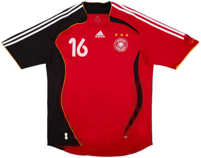 2005-07 Germany Away Shirt Lahm #16 - 7/10 - (XL)