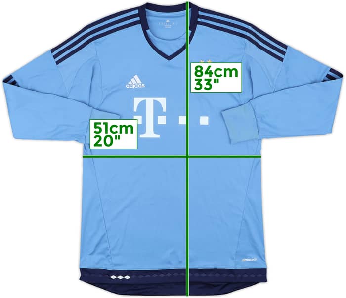 2015-16 Bayern Munich GK Shirt - 9/10 - (M)
