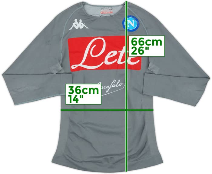 2016-17 Napoli Player Issue Kappa Compression Base Layer - 5/10 - (XXL)
