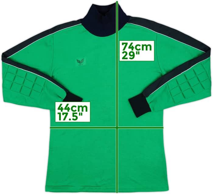 1990s Erima Template GK Shirt #1 - 8/10 - (M)