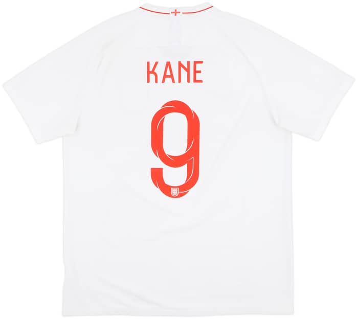 2018-19 England Home Shirt Kane #9 - 7/10 - (XL)