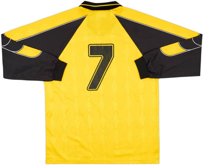 1990s Umbro Template L/S Shirt #7 - 8/10 - (XL)