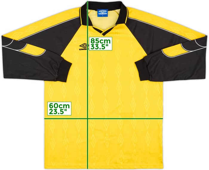 1990s Umbro Template L/S Shirt #7 - 8/10 - (XL)