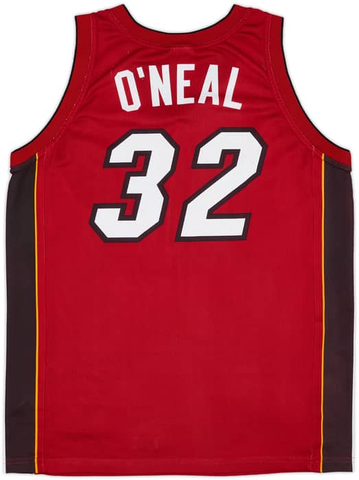2004-07 Miami Heat O'Neal #32 Champion Alternate Jersey - 9/10 - (XL)