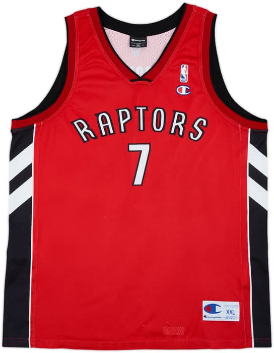 2006-10 Toronto Raptors Bargnani #7 Champion Away Jersey - 8/10 - (XXL)