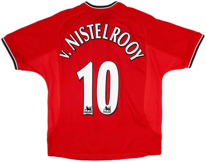 2000-02 Manchester United Home Shirt V.Nistelrooy #10 - 5/10 - (M)