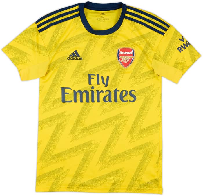 2019-20 Arsenal Away Shirt Saka #77 - 7/10 - (XS)
