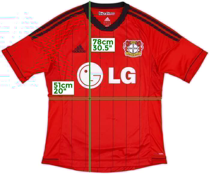 2012-13 Bayer Leverkusen Home Shirt - 10/10 - (L)