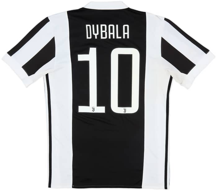 2017-18 Juventus Home Shirt Dybala #10 - 9/10 - (S)