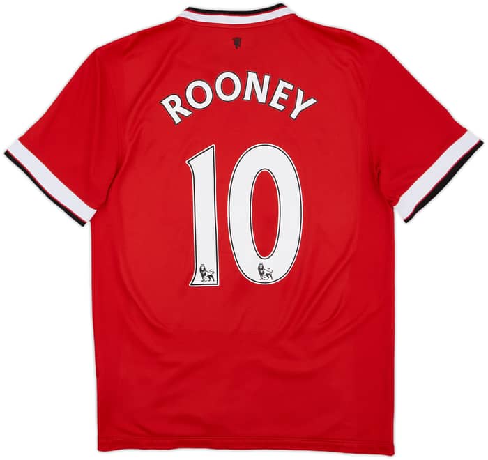 2014-15 Manchester United Home Shirt Rooney #10 - 7/10 - (M)