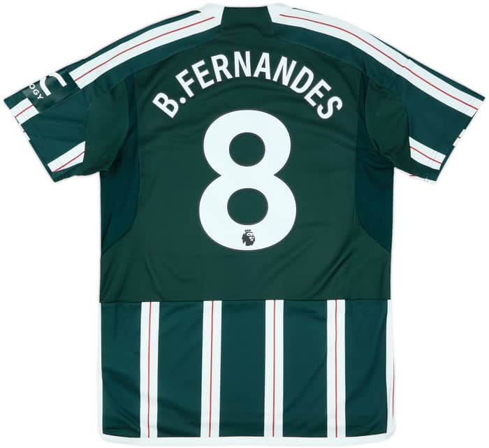 2023-24 Manchester United Away Shirt B.Fernandes #8 - 10/10 - (L)