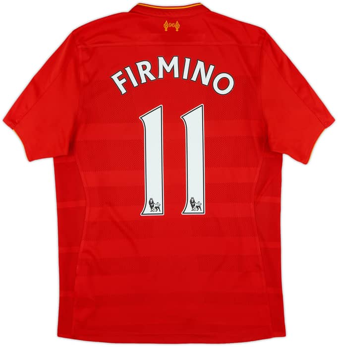 2016-17 Liverpool Home Shirt Firmino #11 - 7/10 - (S)